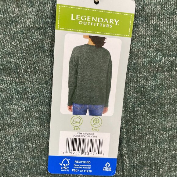 NEW Legendary Outfitters Women's L Soft & Cozy Crewneck Sweater Pullover - Picture 7 of 8
